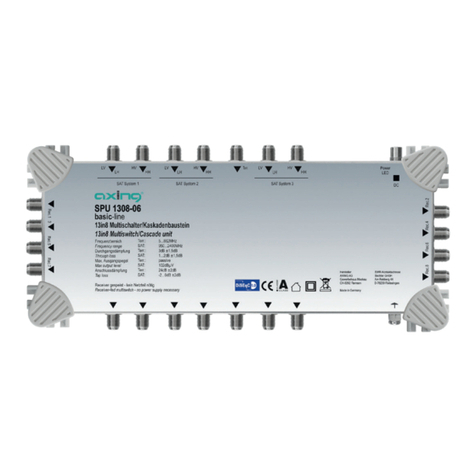 axing SPU 1308-06 User manual