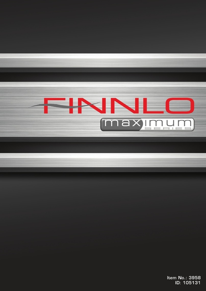 Finnlo maximum Series User manual