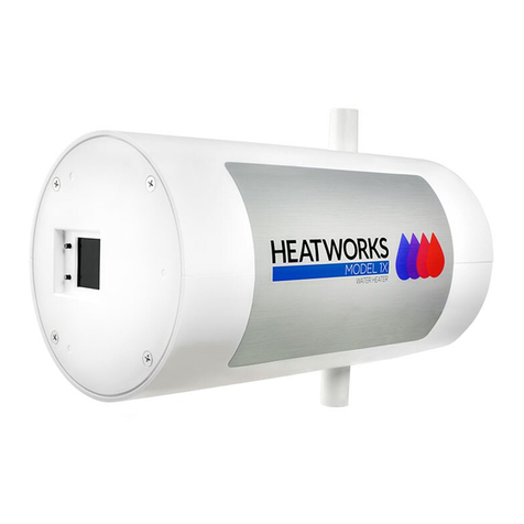 Heatworks MODEL 1X Installation & user manual Heatworks MODEL 1X Installation & user manual
