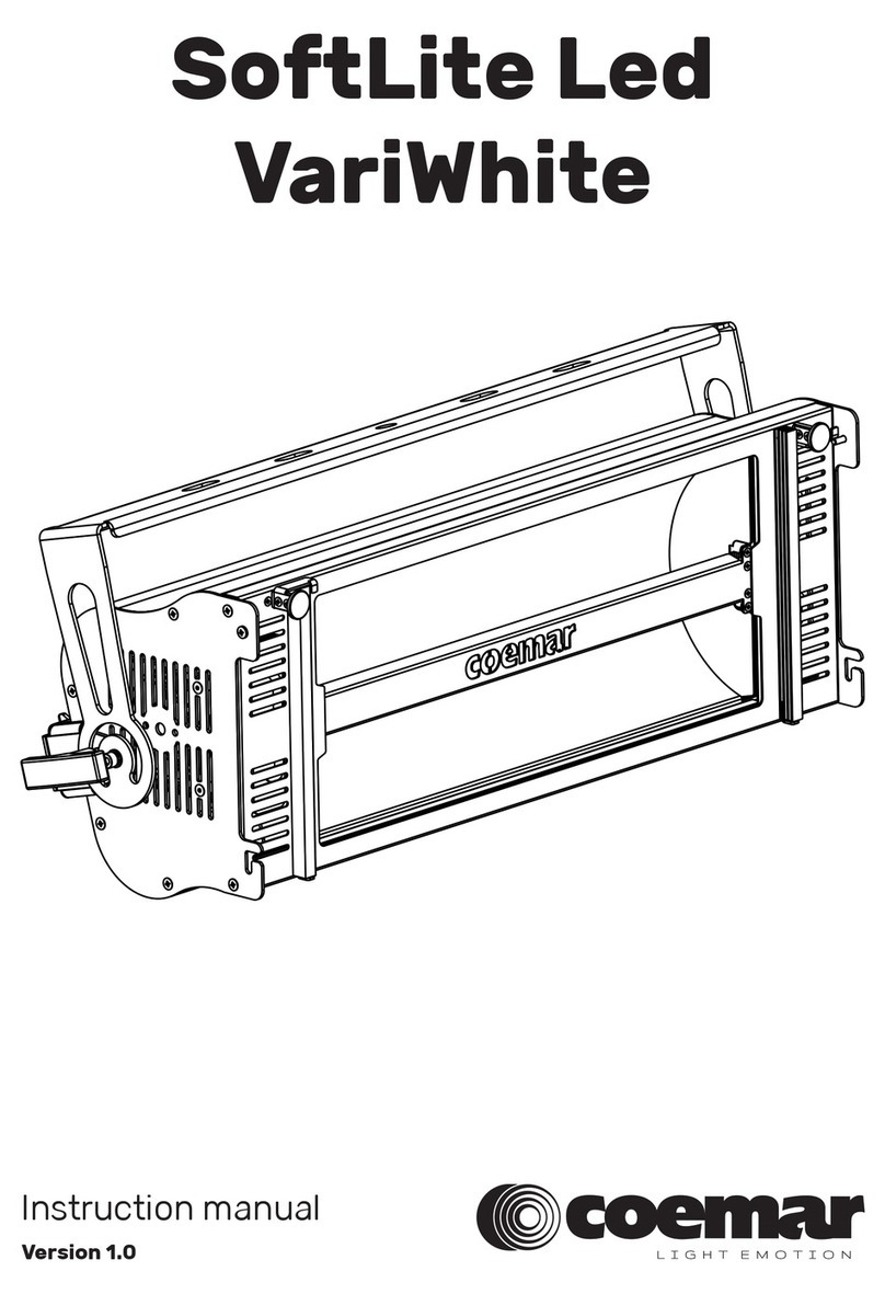 Coemar SoftLite Led VariWhite instruction manual