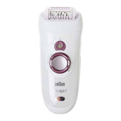 Braun Silk-epil 7 SkinSpa Series manual