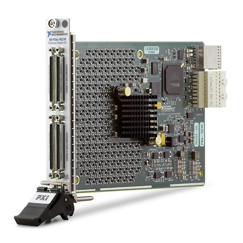 National Instruments PXIe-7821R User manual National Instruments PXIe-7821R User manual