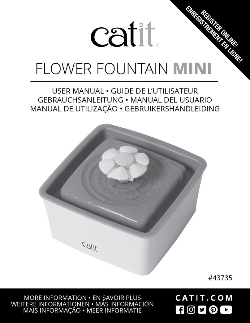 Catit FLOWER FOUNTAIN MINI user manual