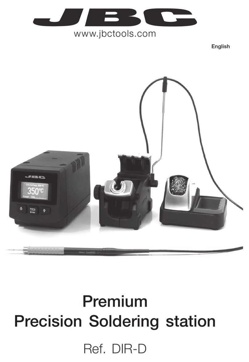 jbc Premium DIR-D series User manual