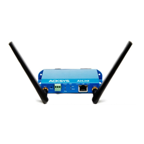 Acksys AirLink V2 User manual