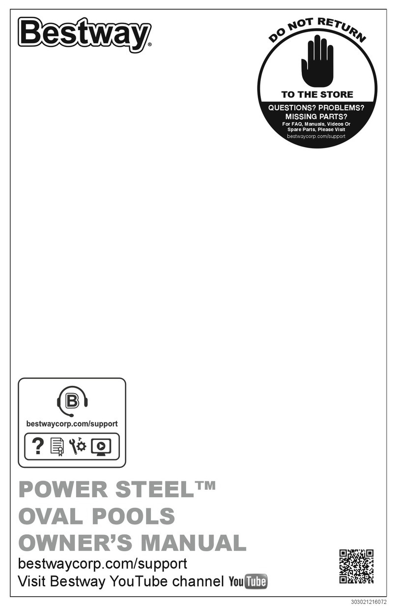 Bestway Power Steel Series owner's manual