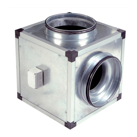 ELTA FANS QUBE SQU Series Maintenance and service guide