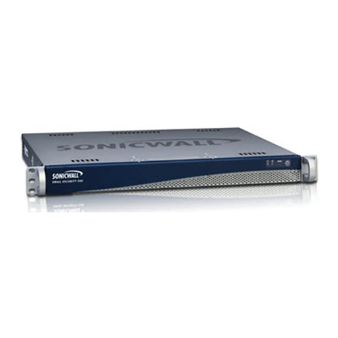 SonicWALL Email Security 6000 Getting started guide