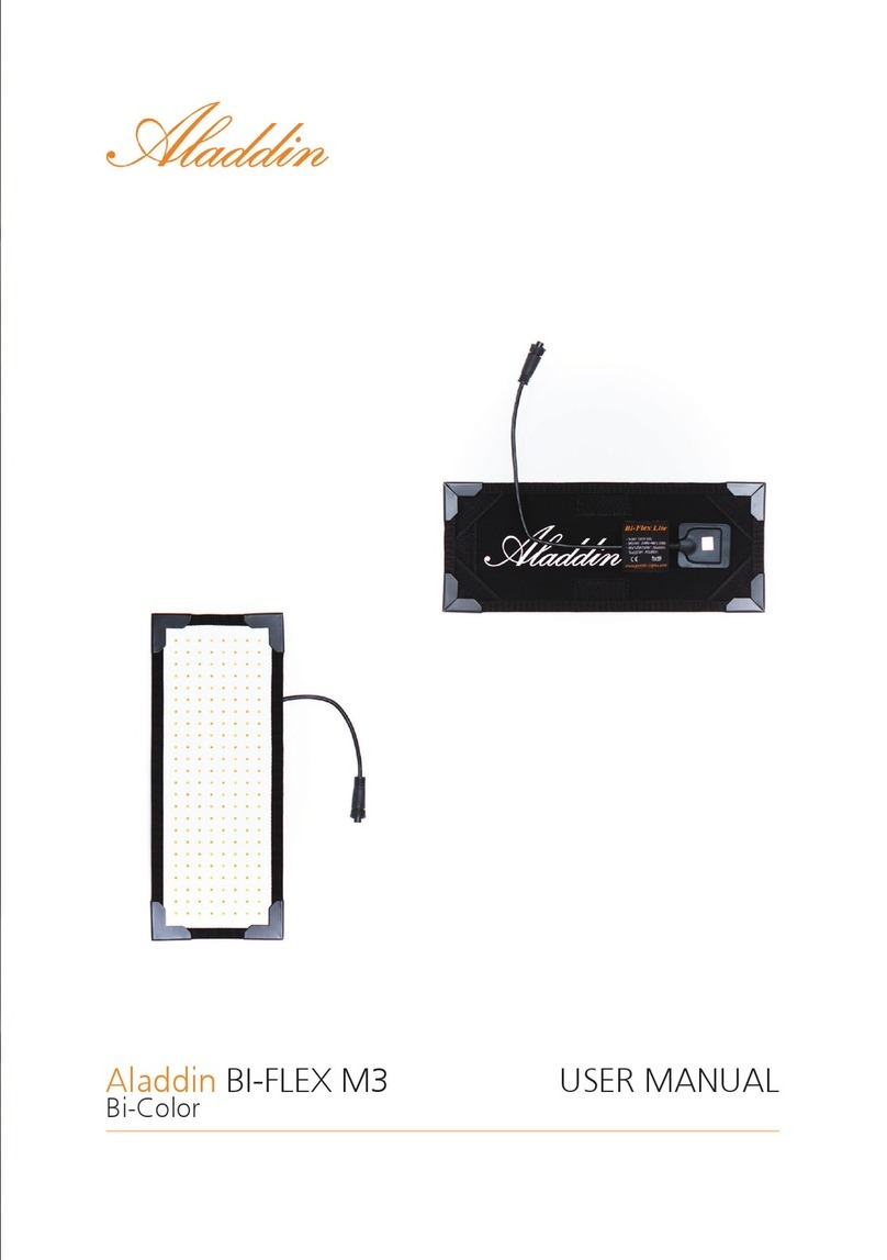 Alladin BI-FLEX M3 Bi-Color user manual Alladin BI-FLEX M3 Bi-Color user manual