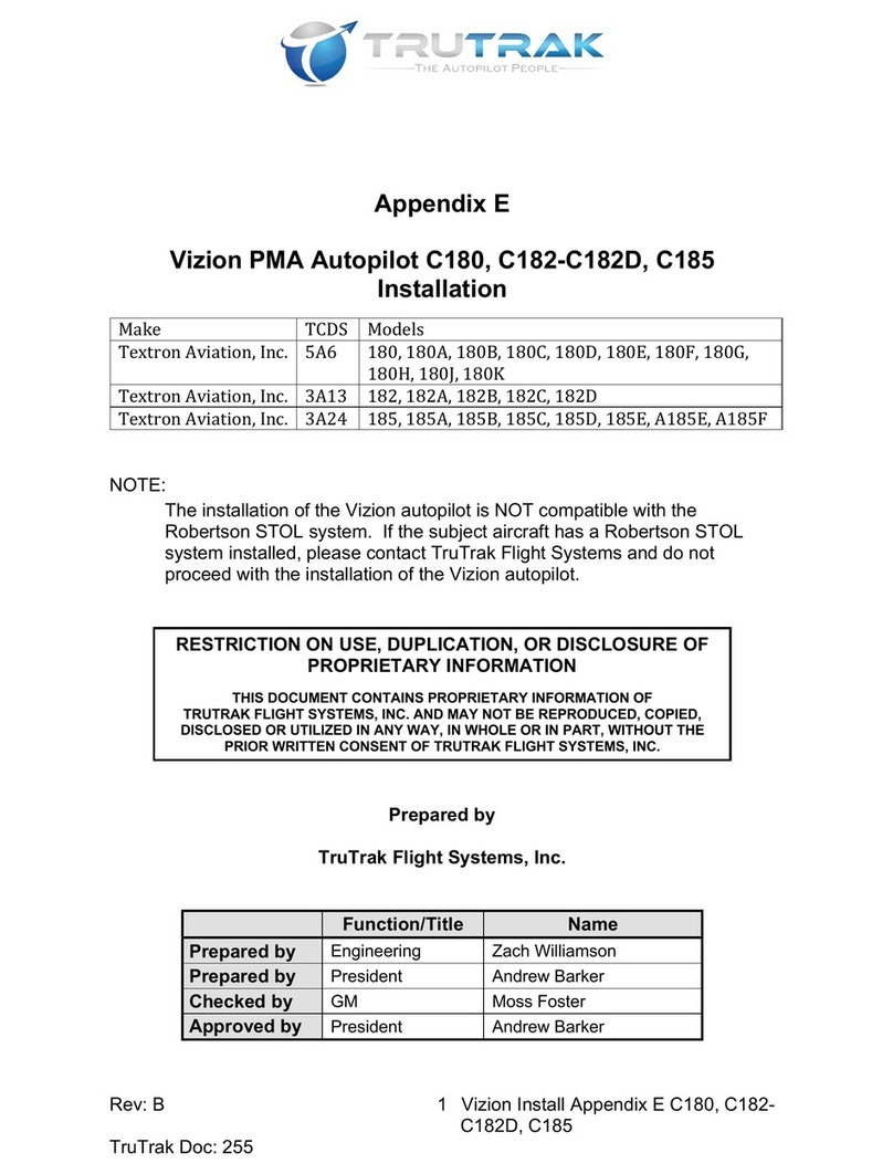 TruTrak Vizion PMA C180 installation guide