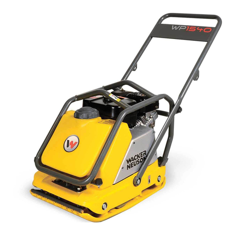 Wacker Neuson WP Series User manual
