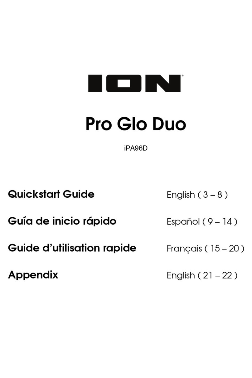 ION Pro Glo Duo User manual