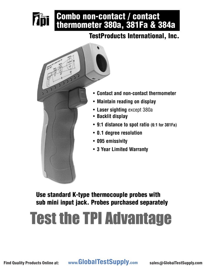 TPI 380a User manual