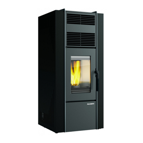 Palazzetti ECOFIRE JESSICA SILENT 8 KW PRODUCT TECHNICAL DETAILS
