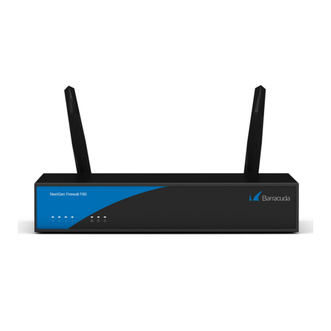 Barracuda CloudGen F80 manual