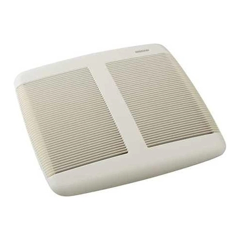 Broan QTR Series User manual