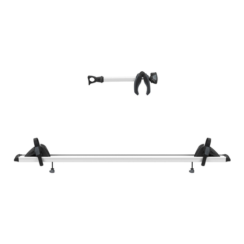 Thule WanderWay 3rd Bike Adapter User manual Thule WanderWay 3rd Bike Adapter User manual