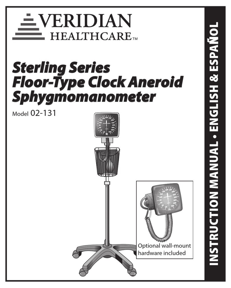 Veridian Healthcare Sterling Series User manual