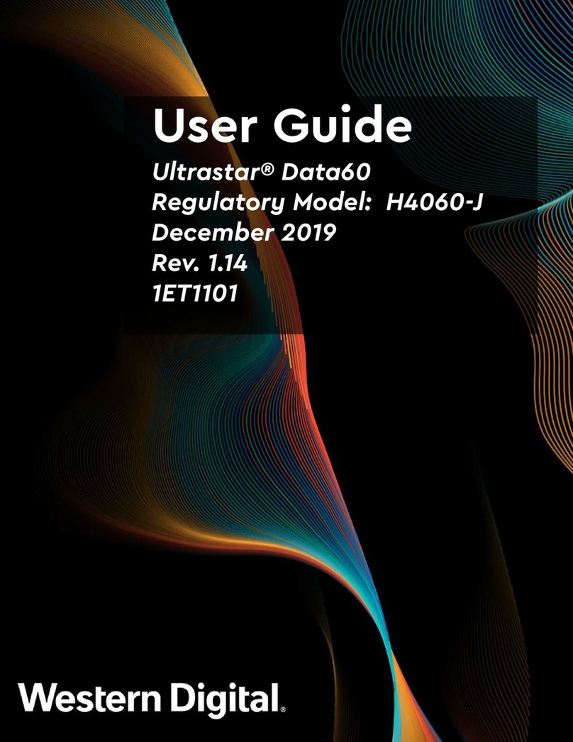 Western Digital Ultrastar Data60 User manual Western Digital Ultrastar Data60 User manual