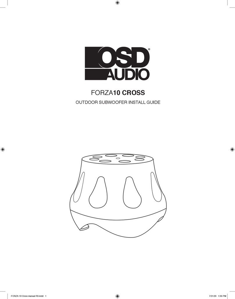 OSD Audio FORZA10 CROSS install guide