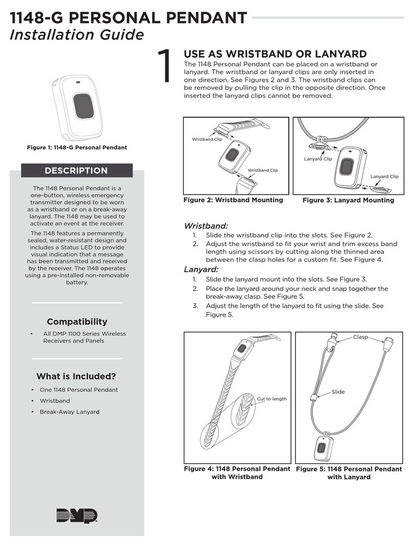 DMP Electronics 1148-G installation guide