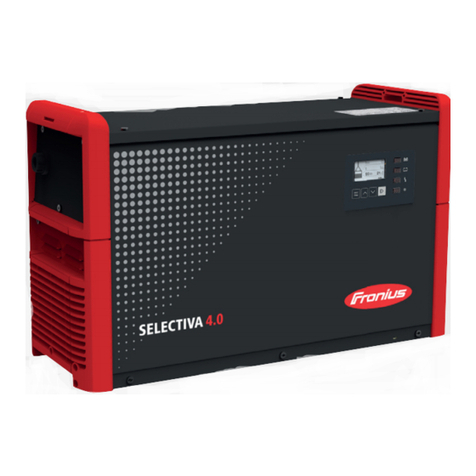 FRO­NIUS Selectiva 4.0 2100 User manual
