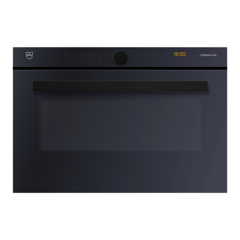 V-ZUG EasyCook Combair HSE Series User manual