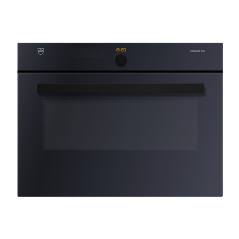 V-ZUG EasyCook Combair XSE Series manual