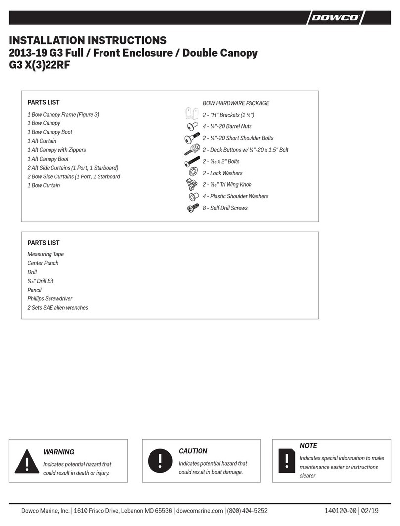 Dowco G3 X322RF User manual