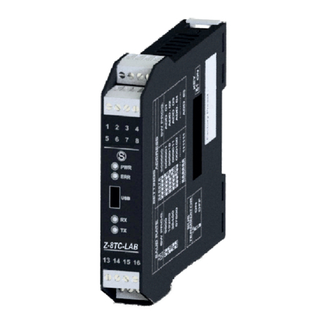 Seneca Z-8TC-LAB installation manual Seneca Z-8TC-LAB installation manual
