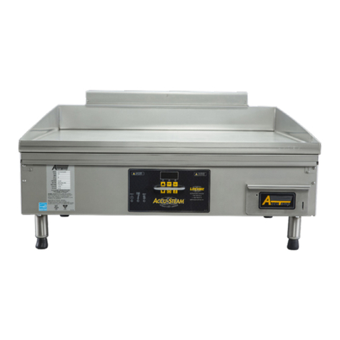 AccuTemp Accu-Steam GG24A Installation & operator's manual