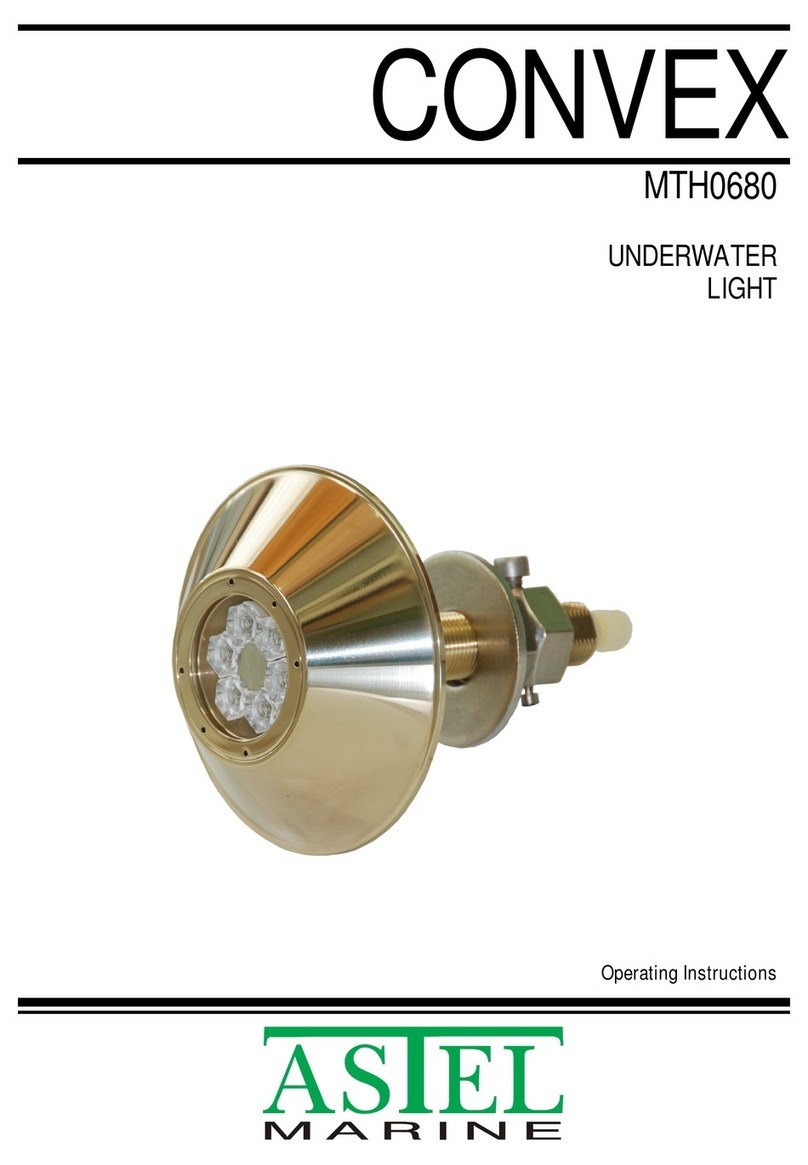 ASTEL MARINE CONVEX MTH0680 operating instructions