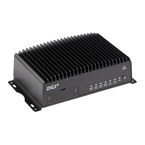 Digi TX54 User manual Digi TX54 User manual