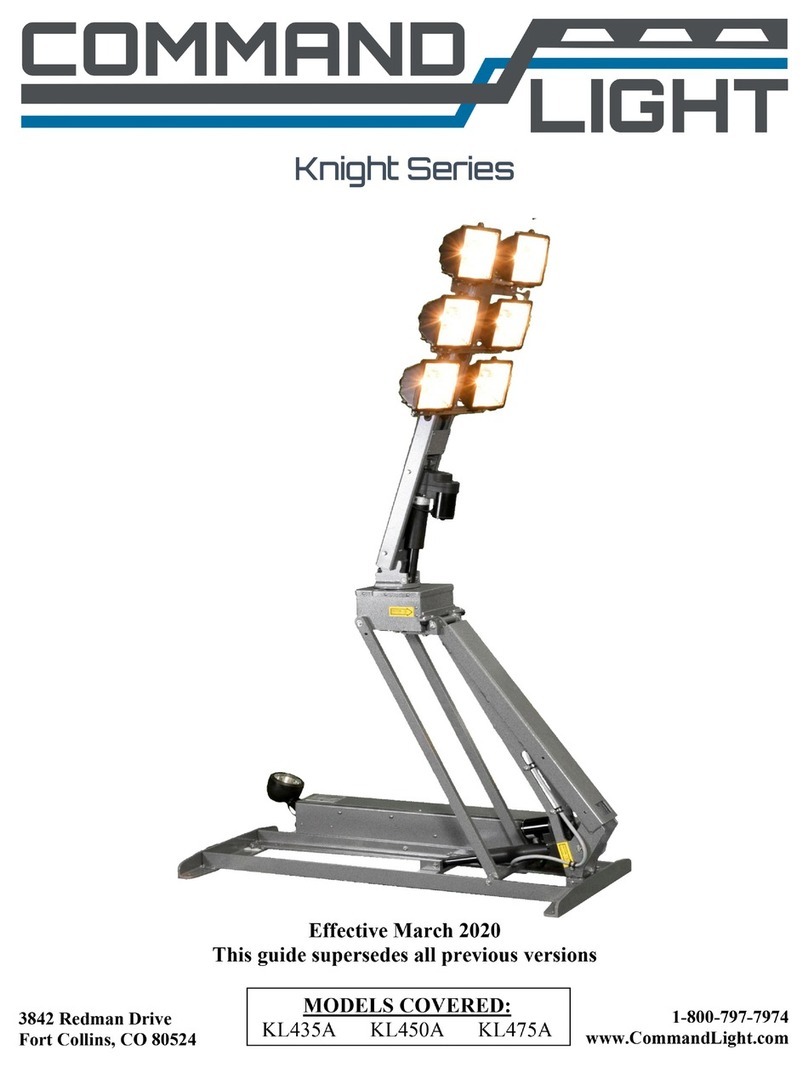 Command Light Knight Series manual