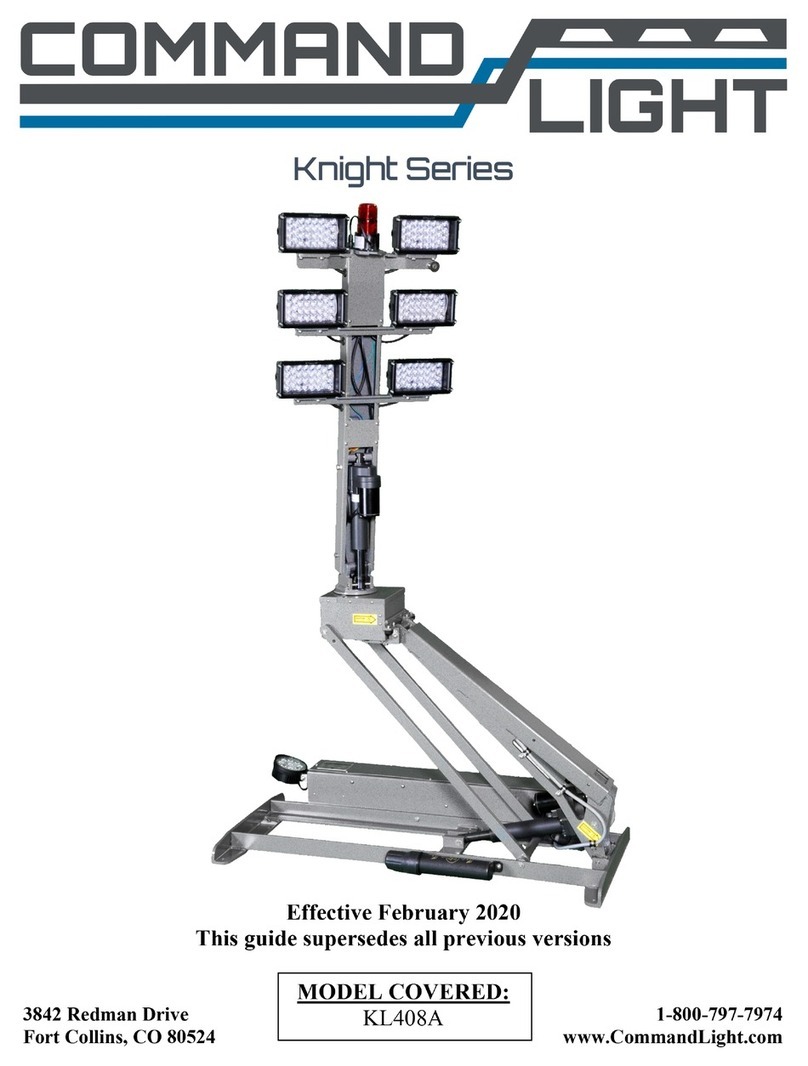 Command Light Knight Series User manual