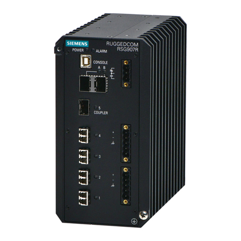 Siemens RUGGEDCOM RSG907R User manual