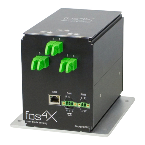 fos4X Blackbird OECD MDE1117 User manual