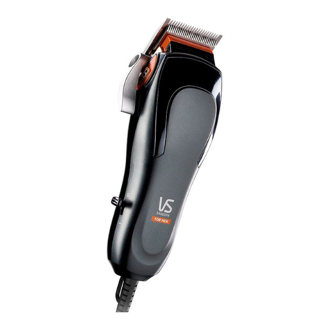 VS Sassoon X5 PRO User manual VS Sassoon X5 PRO User manual