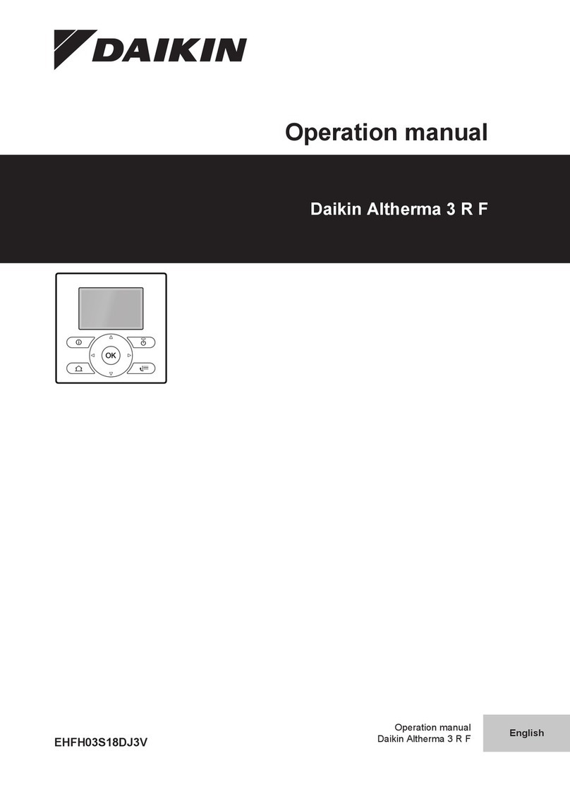 Daikin Altherma 3 R F EHFH03S18DJ3V User manual