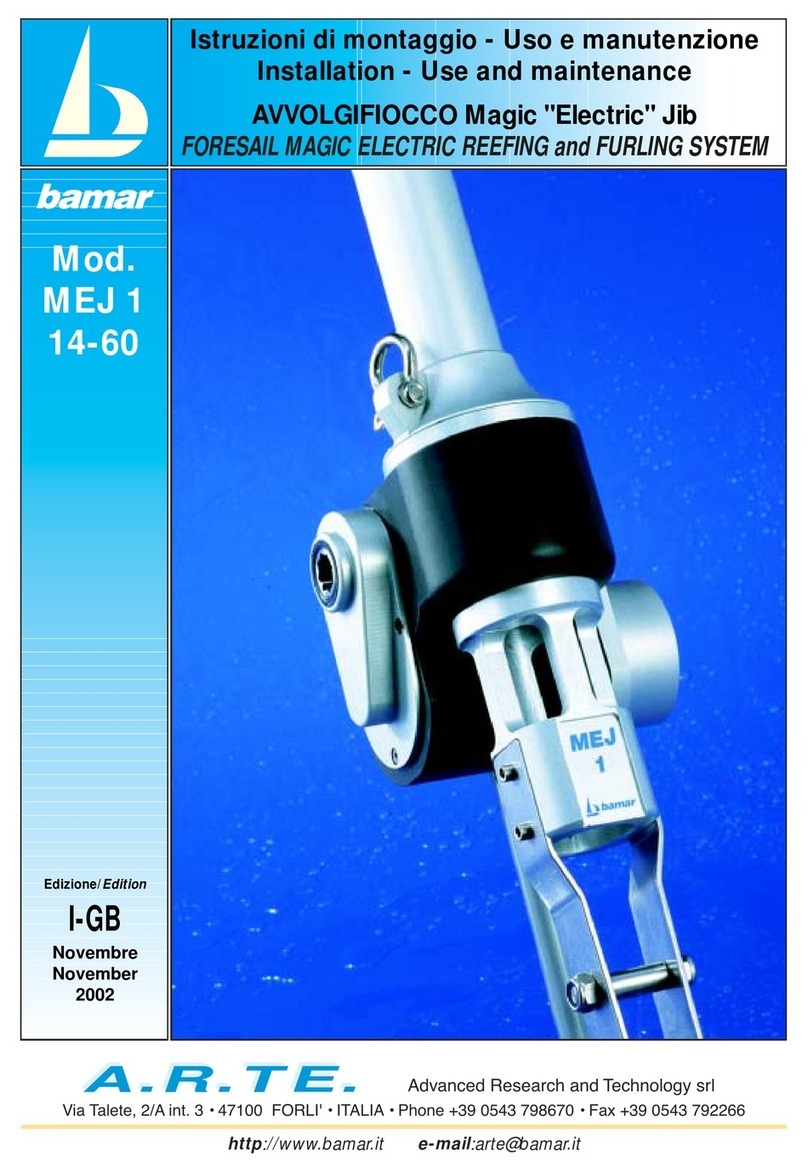 bamar MEJ 1 14-60 Use and maintenance