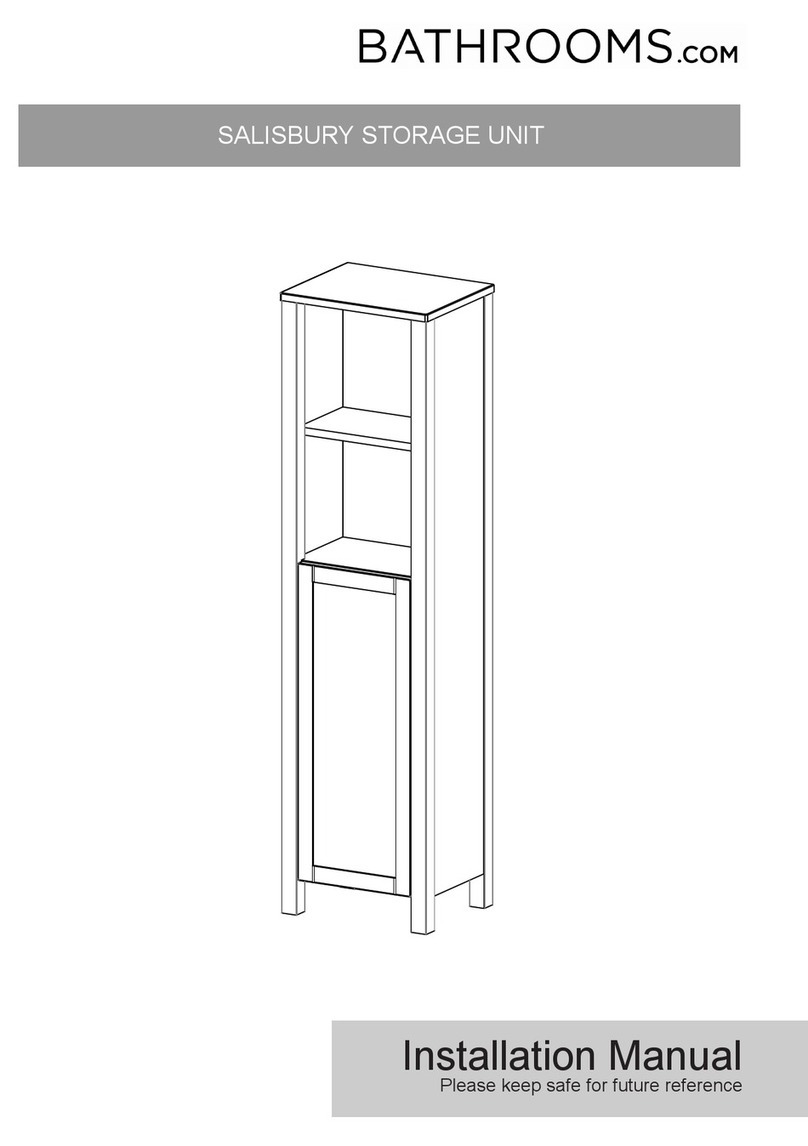 BATHROOMS.COM SALISBURY installation manual BATHROOMS.COM SALISBURY installation manual