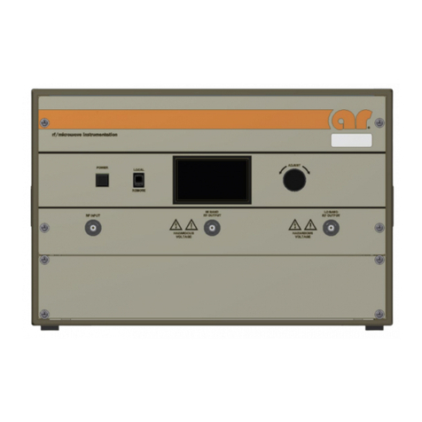 AR 60S1G18B Operating and service manual