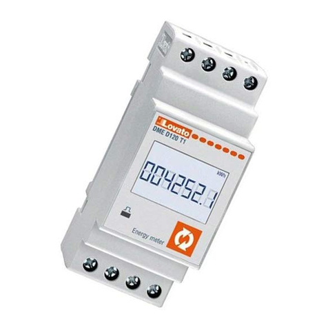 Lovato DME D120 T1 MID User manual