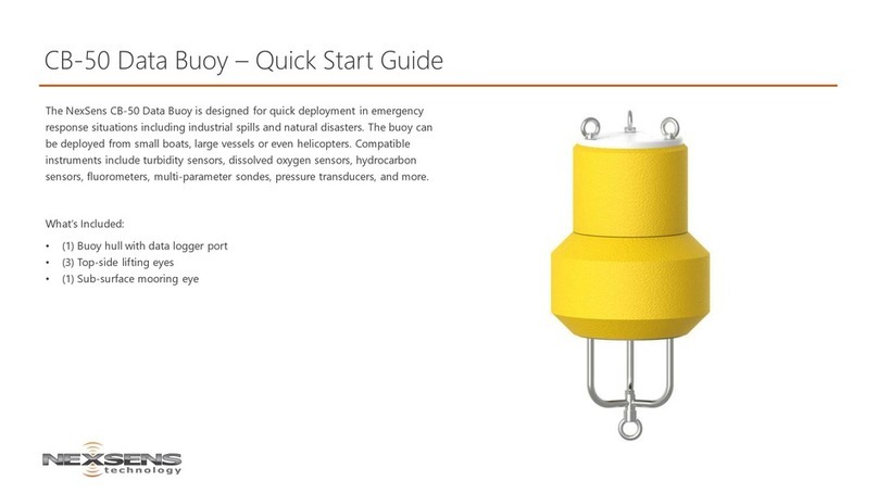 NexSens CB-50 Data Buoy quick start guide