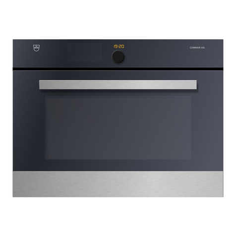 V-ZUG Combair XSL User manual
