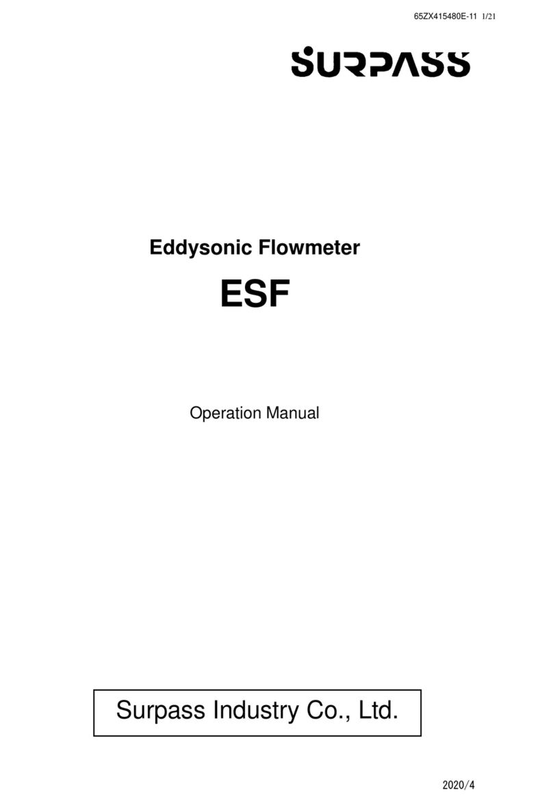 Surpass ESF-10 Operation manual