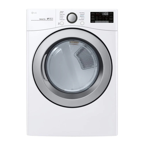 LG DLE3500 series User manual