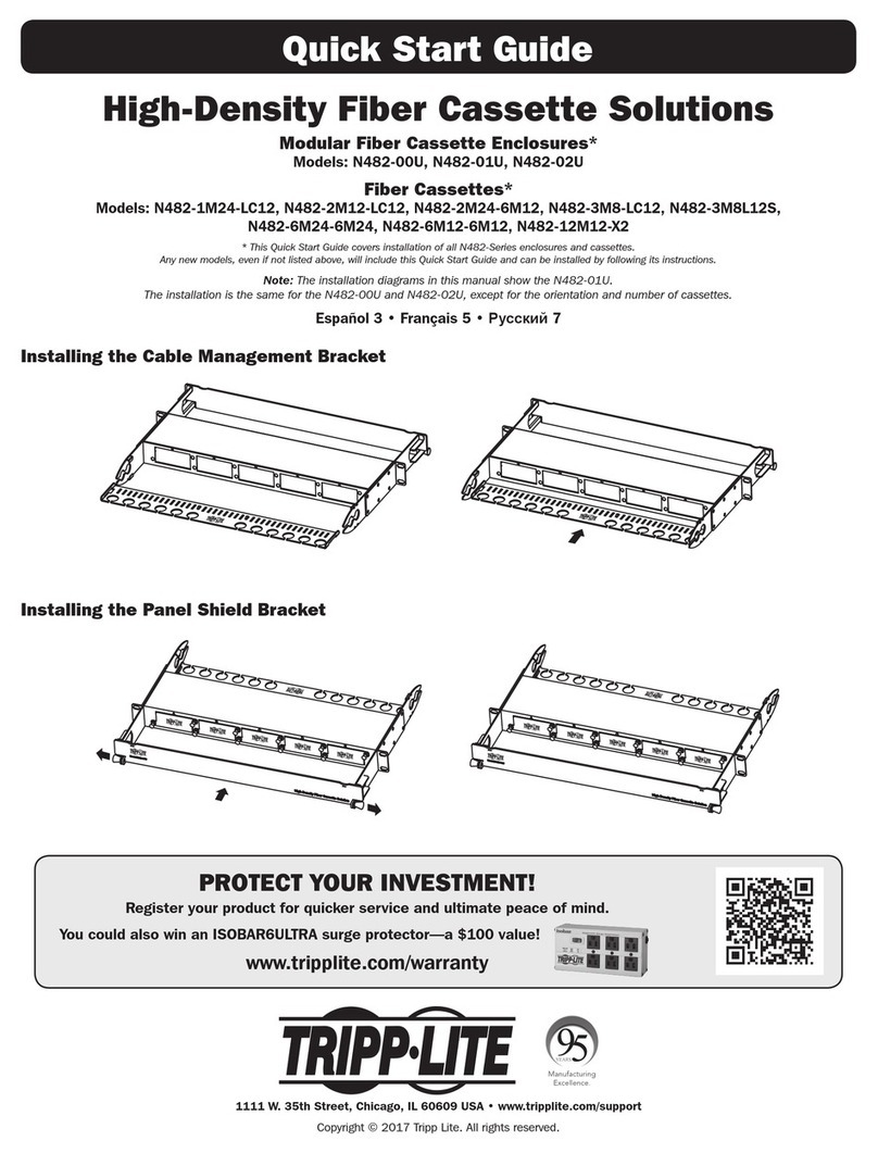 Tripp Lite N482-00U quick start guide
