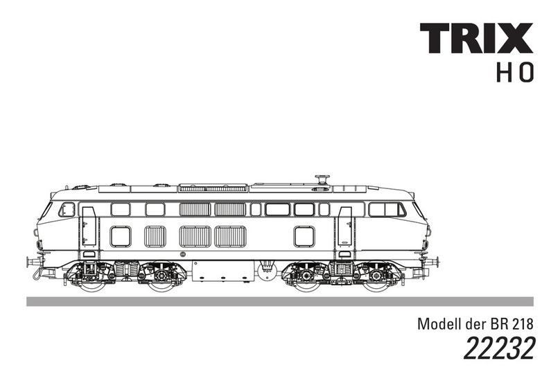 Trix BR 218 User manual