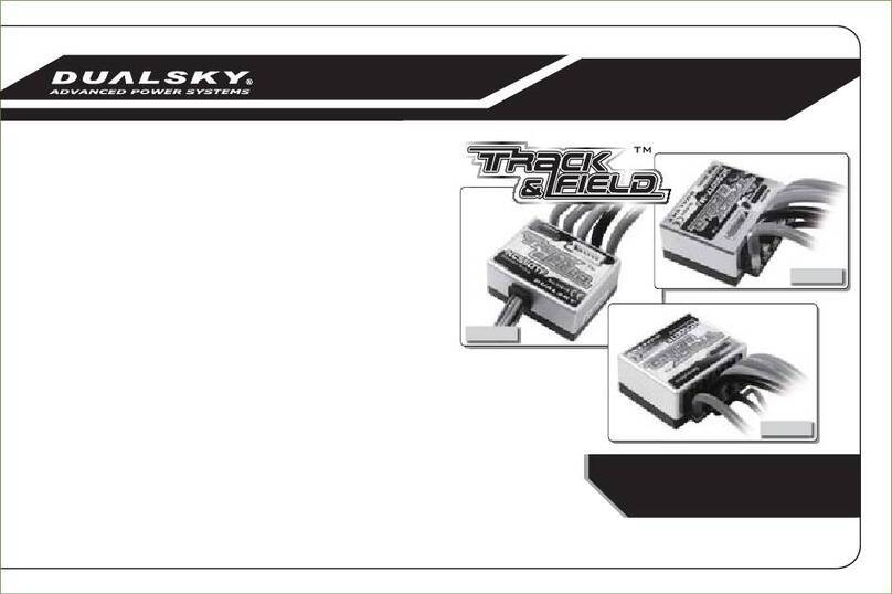 Dualsky Track&Field XC500TF User manual
